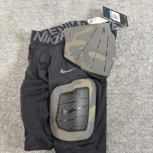 Nike Pro Combat Hyperstrong Hard Plate Football Compression Shorts Medium- NWT - Picture 1 of 6